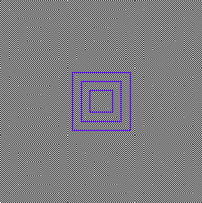 3 Optical Illusions in one picture